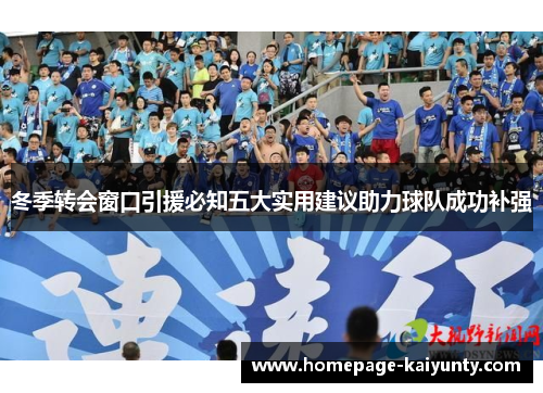 冬季转会窗口引援必知五大实用建议助力球队成功补强