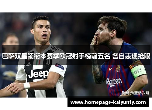 巴萨双星领衔本赛季欧冠射手榜前五名 各自表现抢眼